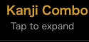 Kanji Combo